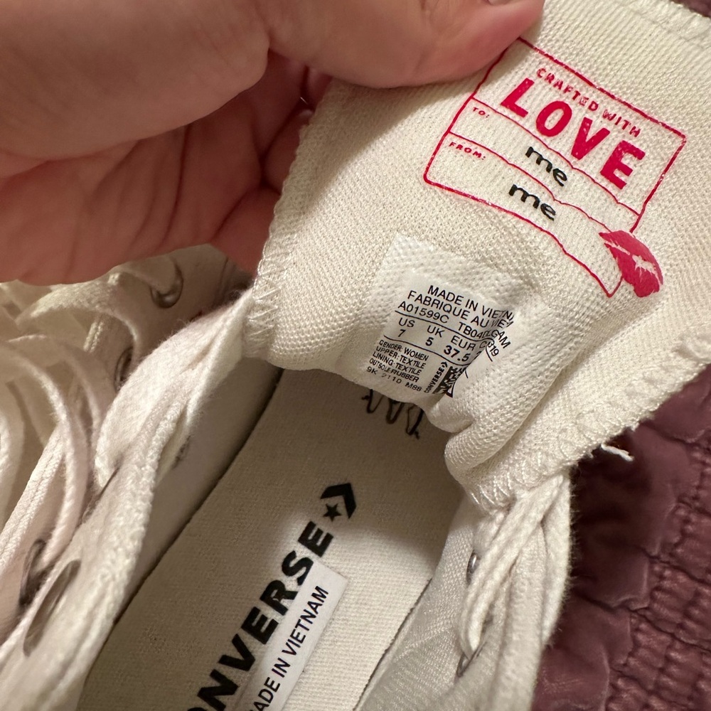 Valentines Converse - image 2